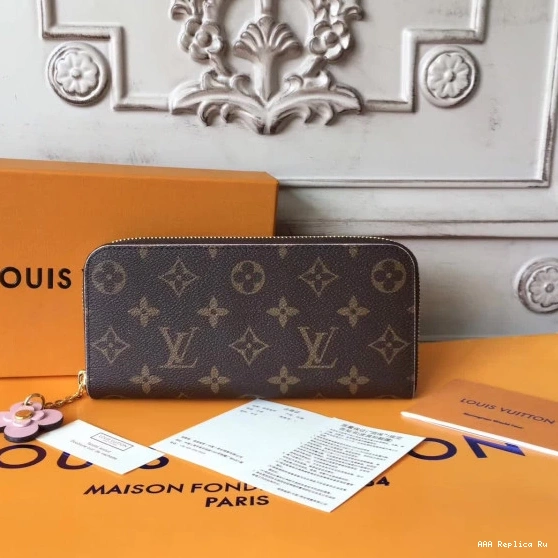 AAA Pruses Bags Louis wallet Vuitton CLEMENCE 0821